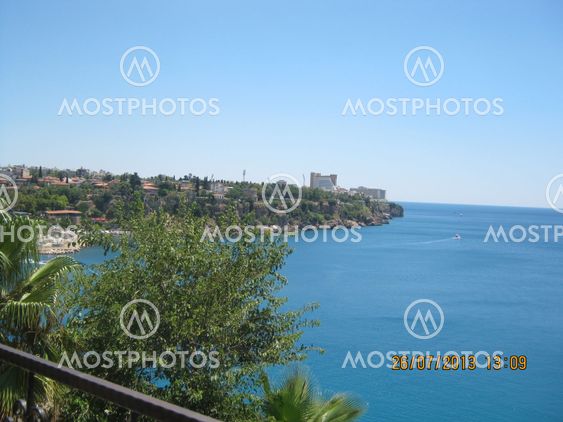 Antalya deniz manzarası