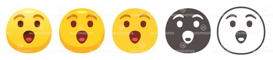 Astonished emoji