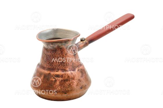 very old coffee kettle
