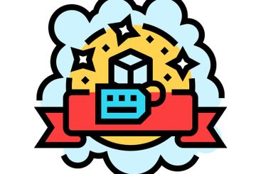 brand image consumer behavior color icon vector...