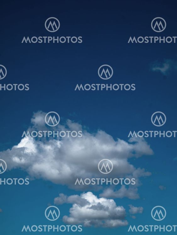White cloud blue sky