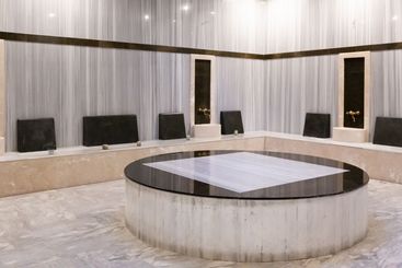 A traditional Turkish bath in a modern rehabilitation...