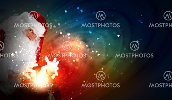 christmas theme with santa