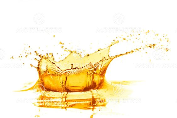 orange juice splash