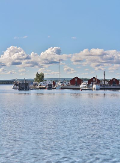Västra Kajen i Piteå