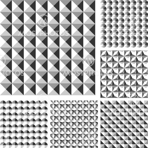 Design seamless geometrical pattern