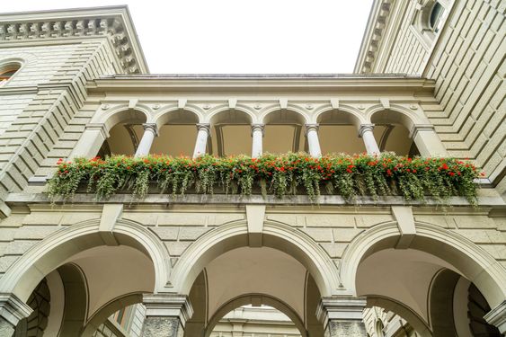 Colonades on the Bundeshaus