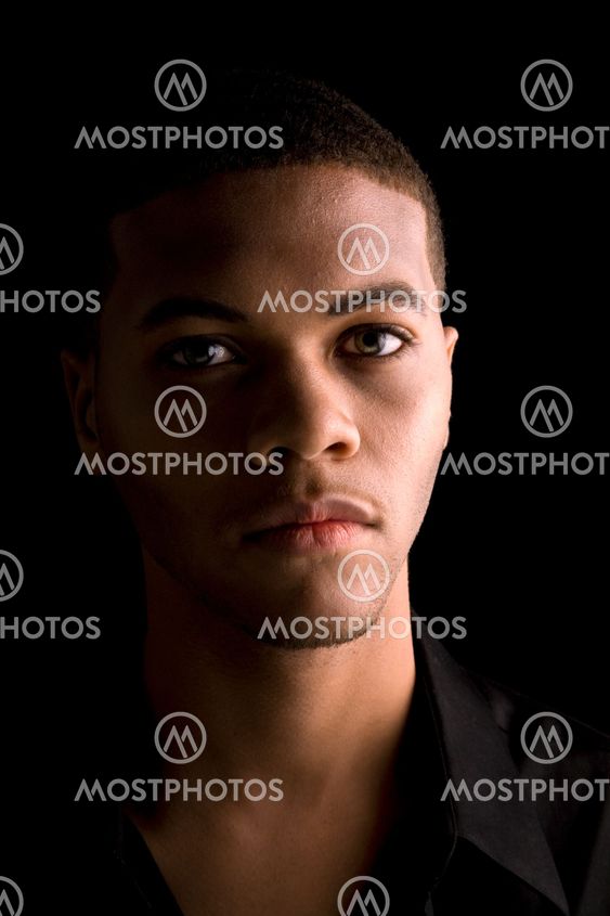 Handsome black man