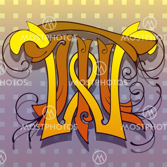 Monogram t,w,
