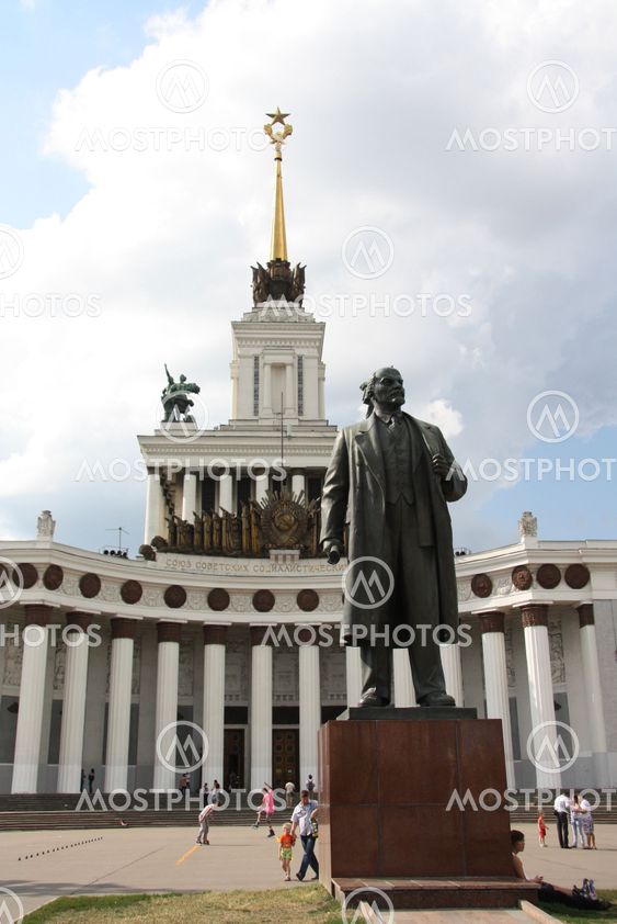Monument of Lenin on VDNH, Moscow