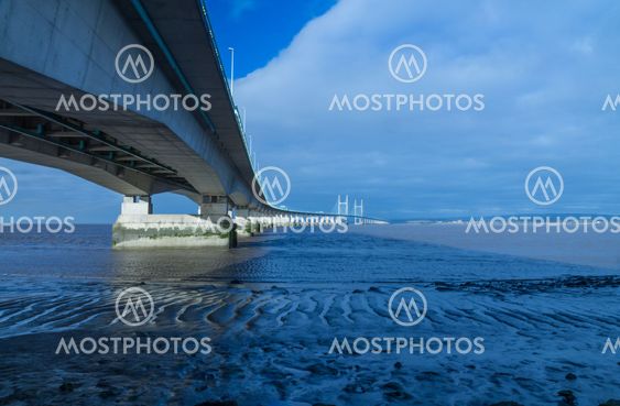 Second Severn Crossing, bridge over Bristol Channel...