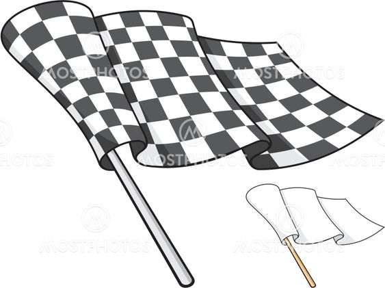 Checkered flag