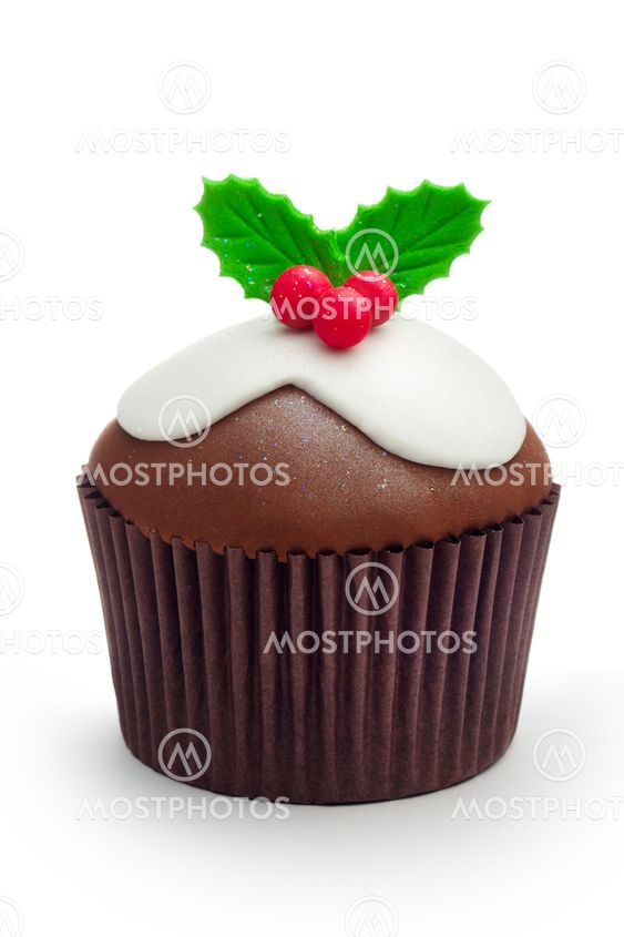 Christmas cupcake