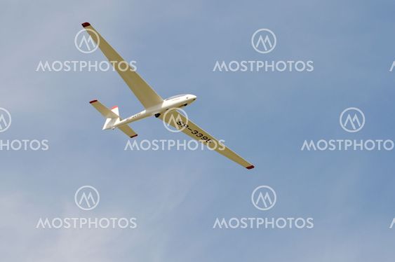 Air show - acrobatic glider