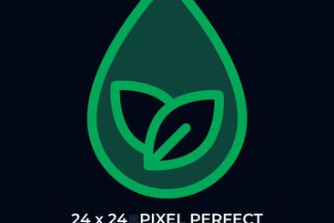 Clean water dark color ui icon