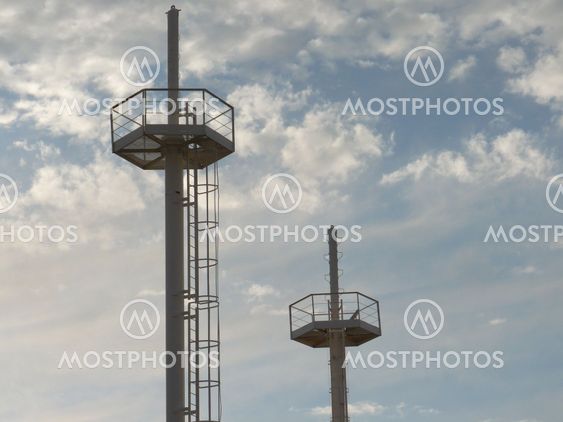 Tubular towers.