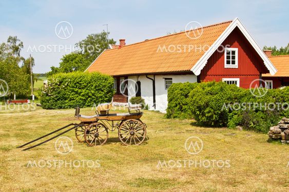 Idyllic old house.