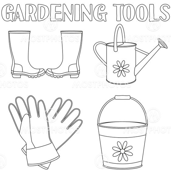 "Black and white garden wate..." av Olga Andreevna Shevchenko Mostphotos