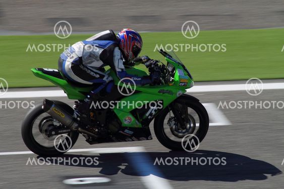 Pilot on bikes