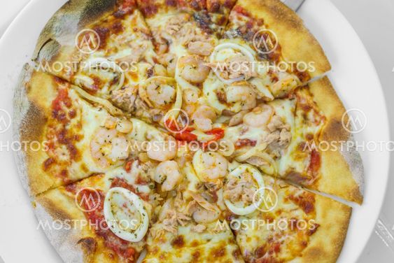 Seafood Italian Pizza