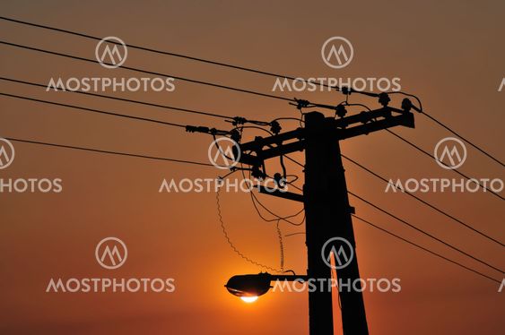 Street Light Sunset