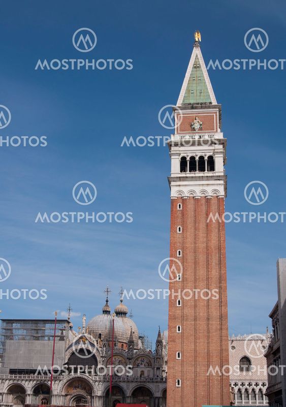 St Mark's Campanile, Venice, Italy