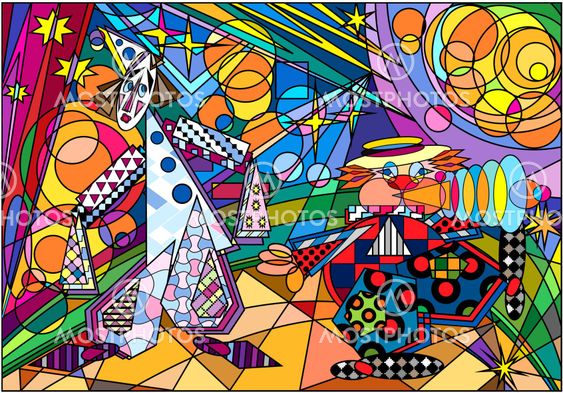 clowns_in_circus_mosaic