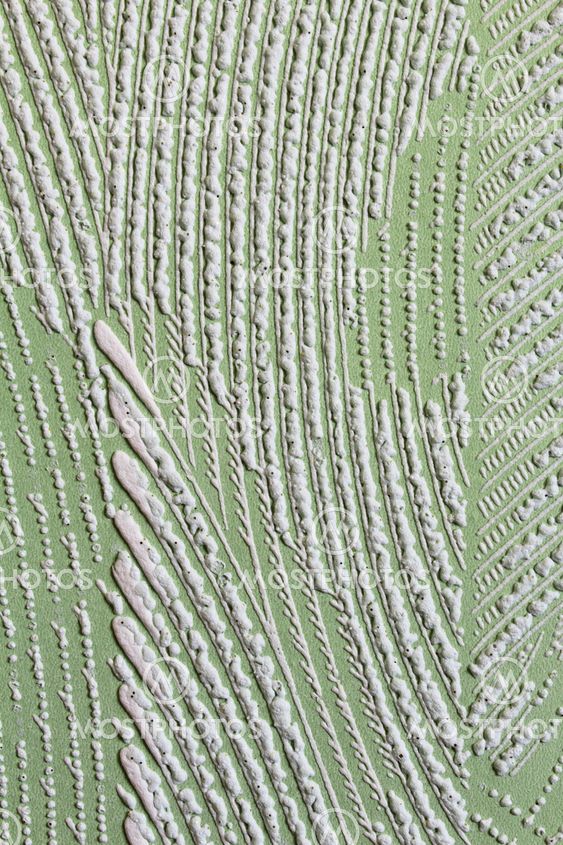 Green paper with lines