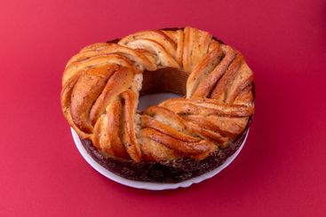 swedish cake with cardamom. Kanelbulle, swedish homemade...
