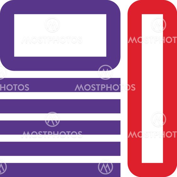 Top header with side column and text body part