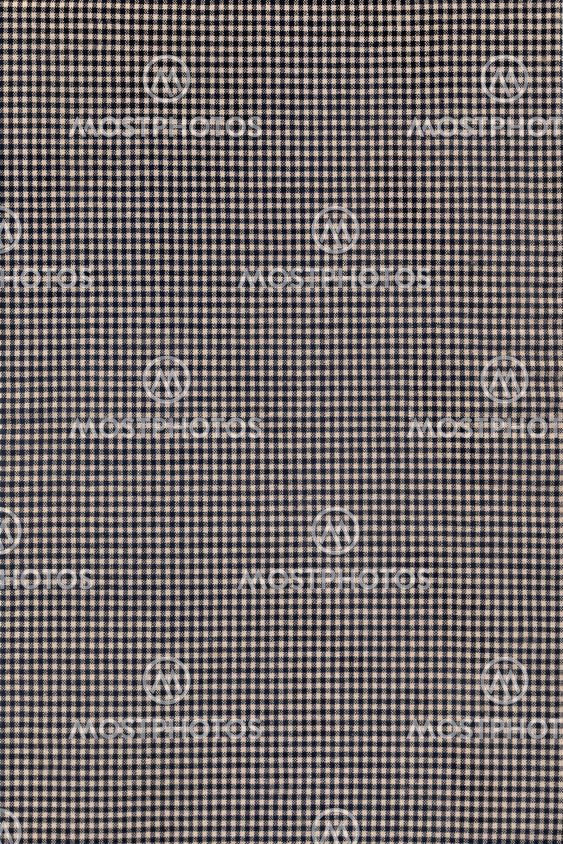 Black and white square fabric pattern background