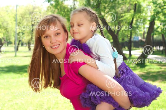 family in the park