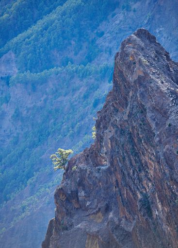 Outdoor, landscape and mountain with cliff terrain...