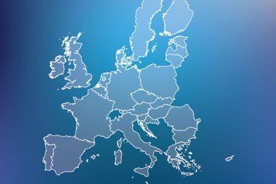 Map of European Union 2015