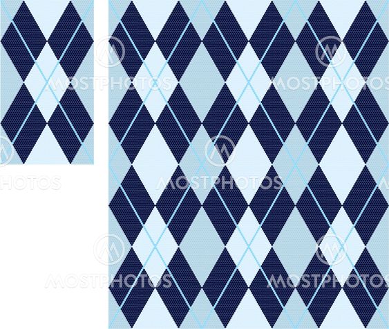 seamless argyle pattern (vector)