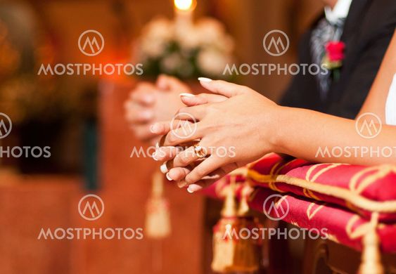 Wedding, Couple marriage in a church