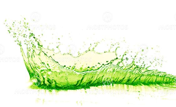 lime drink splash
