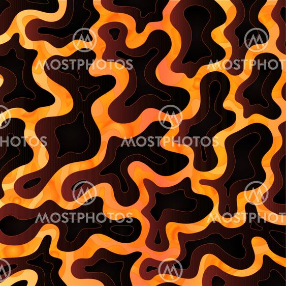 Abstract Molten Lava