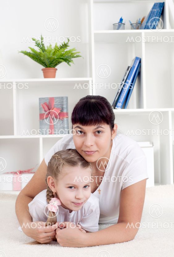 Portrait of happy family
