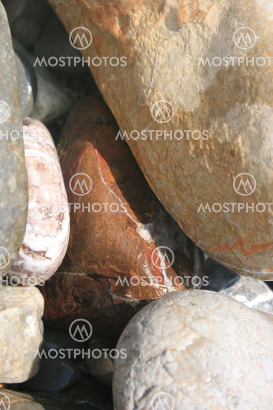 Rocks and pebbles