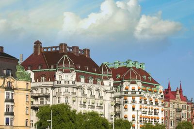 View of colorful Buildings on the harbor part of...