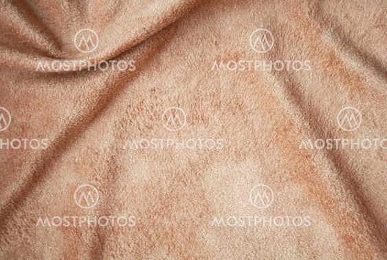 Beige velvet fabric background