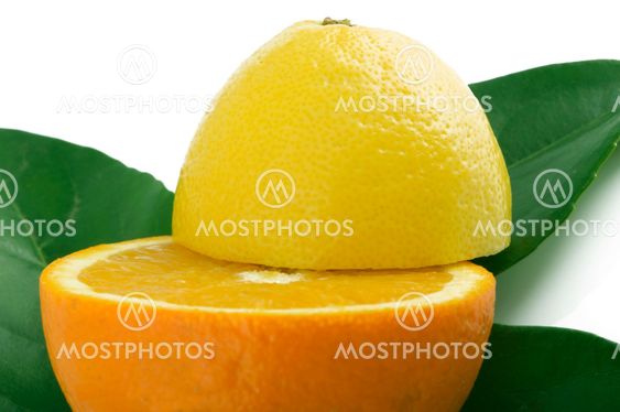 Orange and lemon