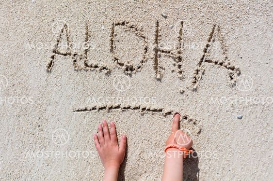 ALOHA beach vacation