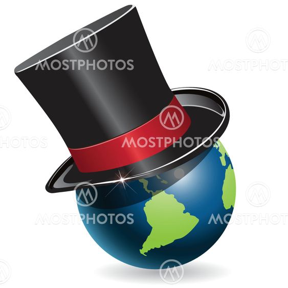globe in cylinder