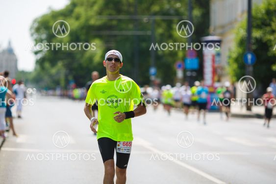 A charity marathon in Budapest