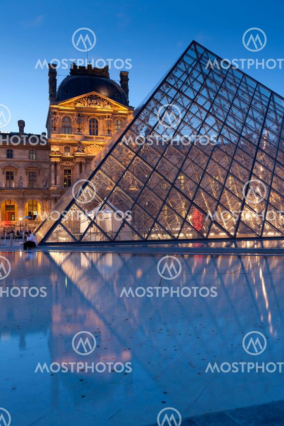 Pyramid of the Louvre, Paris, France