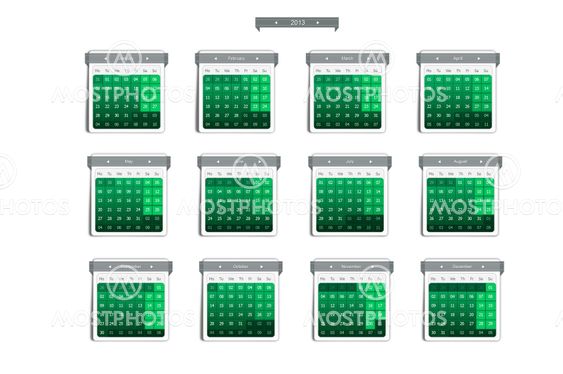 Calendar 2013.