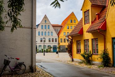Medieval and Hansa inspired living area Jakriborg in...