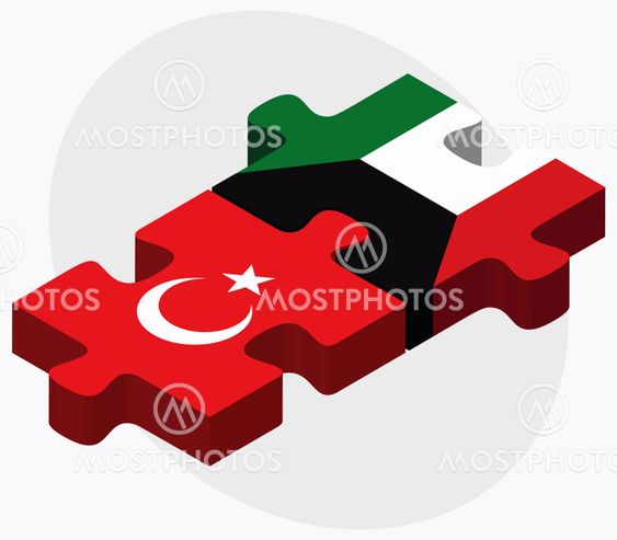 Turkey and Kuwait Flags